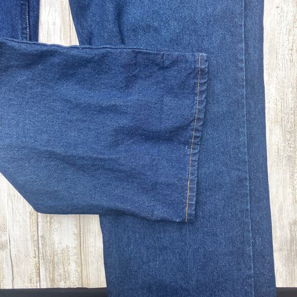 VTG Levi’s 517 Denim Jeans 46x30 (act 44x29) 80s Orange Tab USA Made Straight - Picture 4 of 15